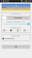 Free Disk Space Widget screenshot 2