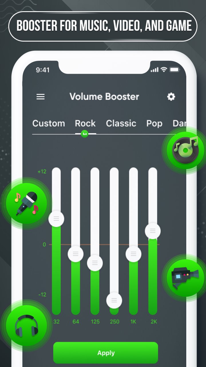 Volume Booster Bass APK für Android herunterladen