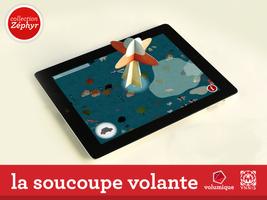 Zéphyr, soucoupe volante Affiche