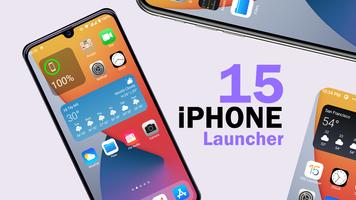 iOS Launcher- iPhone 15 Theme โปสเตอร์