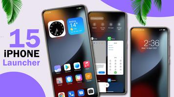 iOS Launcher- iPhone 15 Theme स्क्रीनशॉट 1