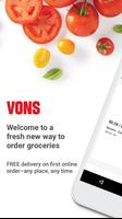 Poster Vons Delivery & Pick Up