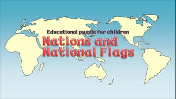 Nations and Flags पोस्टर