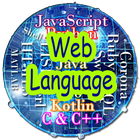 Website Development Language icône