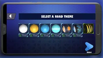 5 Schermata Rolling Ball Impossible road