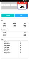 Age Calculator / Hitung Usia स्क्रीनशॉट 1