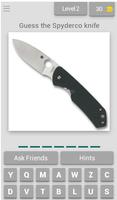 Guess the Spyderco knife Affiche