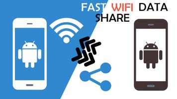Fast Wifi Data Share Affiche