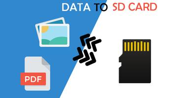 Data To SD Card Affiche