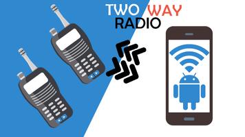 Two Way Radio Plakat