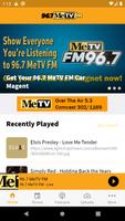 96.7 MeTV FM Plakat