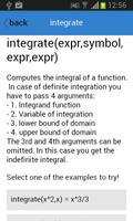 Symbolic Calculator capture d'écran 3