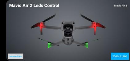 Mavic Air 2/2S Leds Control Affiche