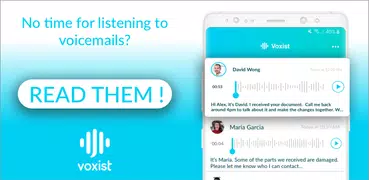 Voxist: read your voicemail