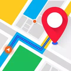 リアルタイムGPS、地図、ルート、方向と交通 アプリダウンロード