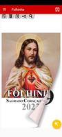 Folhinha الملصق