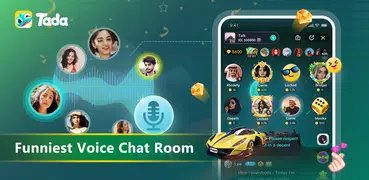 Tada - Chat de Voz en Grupo