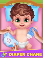 Newborn Daycare - Care Game постер
