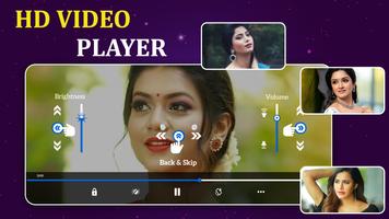 HD X Video Player captura de pantalla 1
