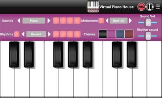 Virtual Piano Electro House ảnh chụp màn hình 1