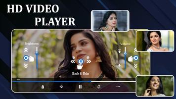 HD X Video Player Affiche