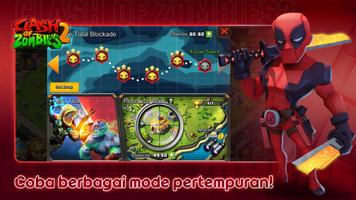 Clash of zombie-serangan zombi screenshot 2