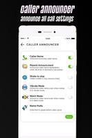 calling caller name announcer sms & flash alert captura de pantalla 2