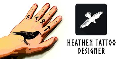 Heathen Tattoo Maker Affiche
