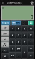 CITIZEN CALCULATOR پوسٹر