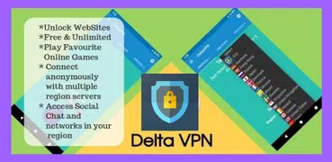 Delta VPN：VPN 安全、無限制且快速的 VPN