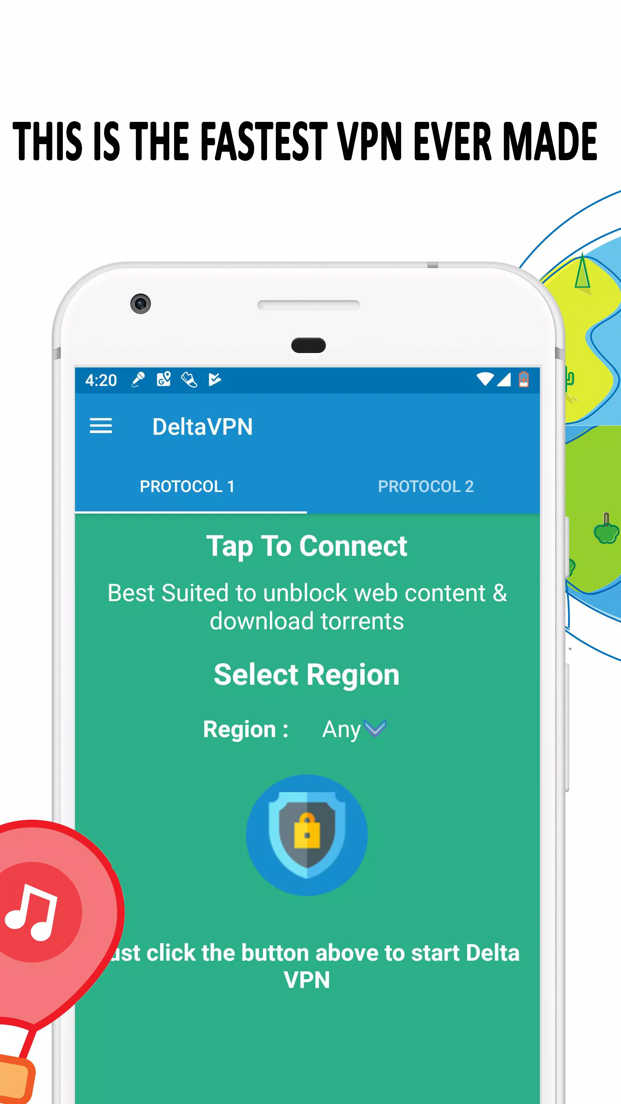 Скачать Быстрый, Безопасный, Неогранич APK Для Android