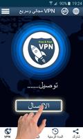 VPN السريع - مجاني فائق السرعة آمن غير محدود VPN الملصق