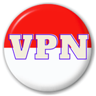 Indonesia VPN أيقونة