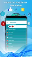 VPN Unblocker - Proxy Free Secure VPN Browser capture d'écran 1