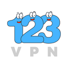 Unlimited FREE VPN - 123VPN أيقونة