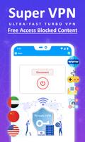 Super VPN Hotspot Client VPN Plakat