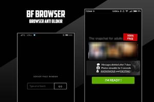 BF Browser Anti Blokir Situs capture d'écran 1