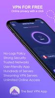 VPN kostenlos - Die beste VPN-App Plakat