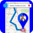 GPS мобильный число Поиск мест иконка
