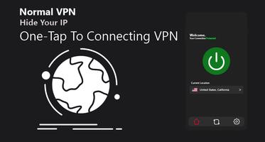 Normal VPN الملصق