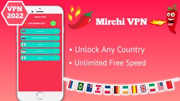 Mirchi VPN - Private & Fast Affiche