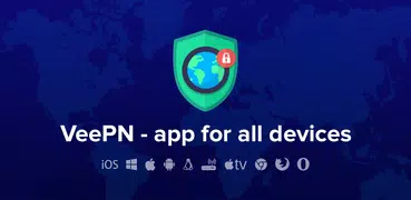 VeePN: быстрый и надежный VPN