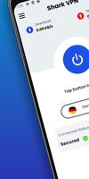 Shark VPN الملصق