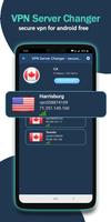 VPN Server Changer - secure VPN for android free تصوير الشاشة 3