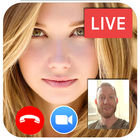 Videochatoproep - Livechatvideochat-icoon