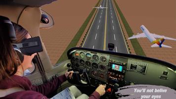 VR Flight Air Plane Racer syot layar 1