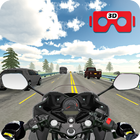 VR Highway Traffic Bike Racer آئیکن