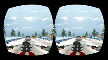 VR Highway Traffic Bike Racer imagem de tela 3