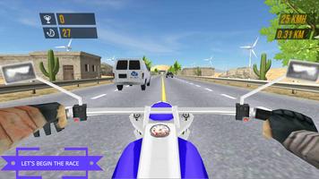 VR Real Bike Racer poster