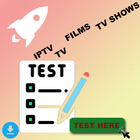 IPTV teste Listas ícone